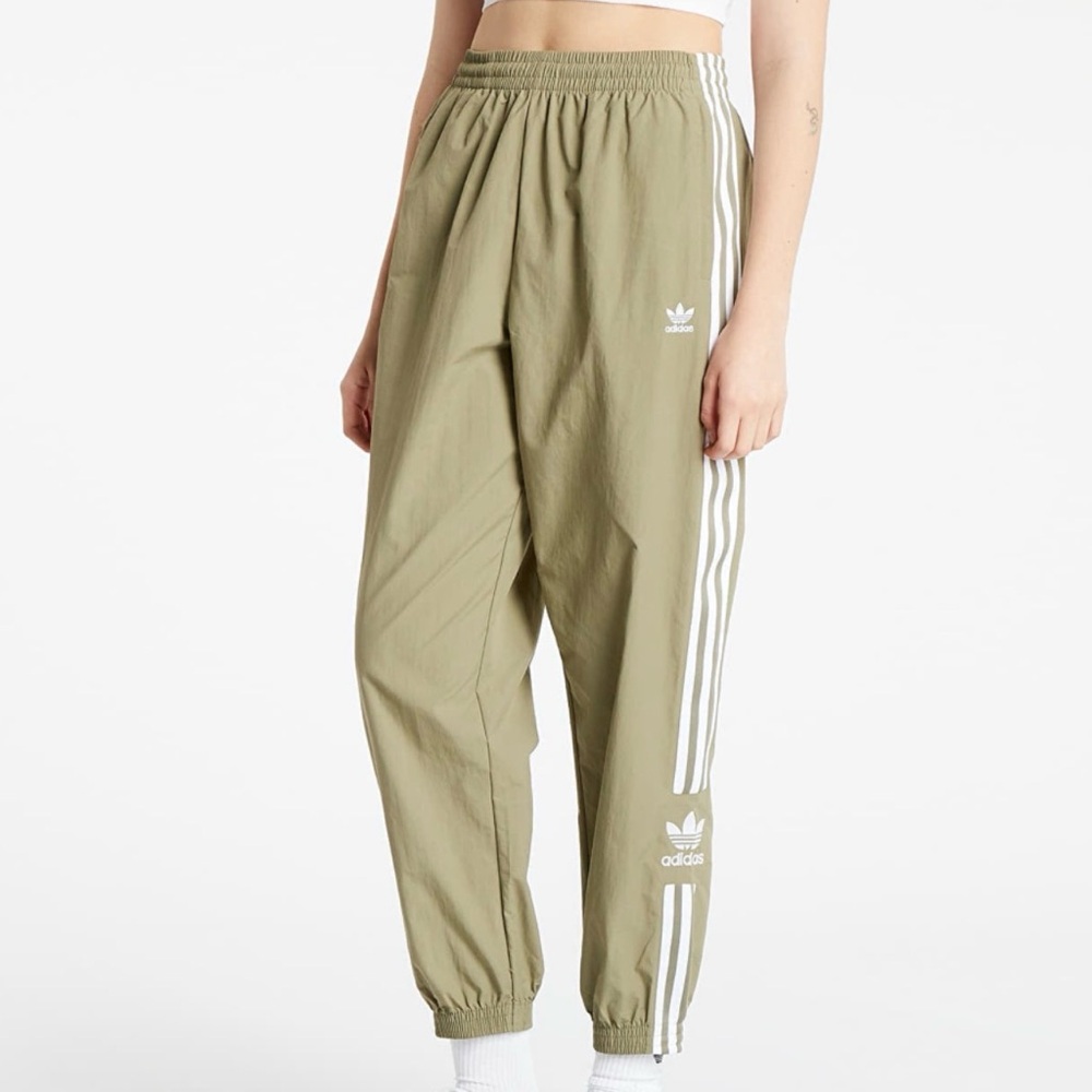 Adidas Olive Green Track Pants NWT - Picture 2 of 4